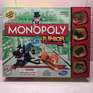Monopoly Junior Board Game Complete - My First Monopoly Game 2013
